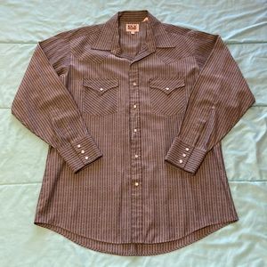 Mens Western Pearl Snap